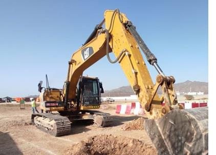 Al Batinah alignment · pipeline encasement and bank protection
